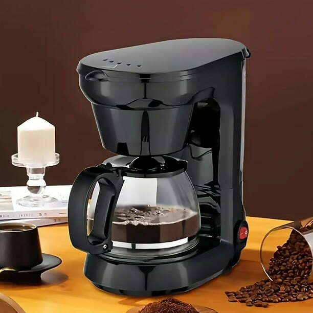 IMossad Drip Coffee Maker 4 Cup, Coffee Pot Machine, Permanent Coffee Filter, 25Oz Electric Coffee Maker