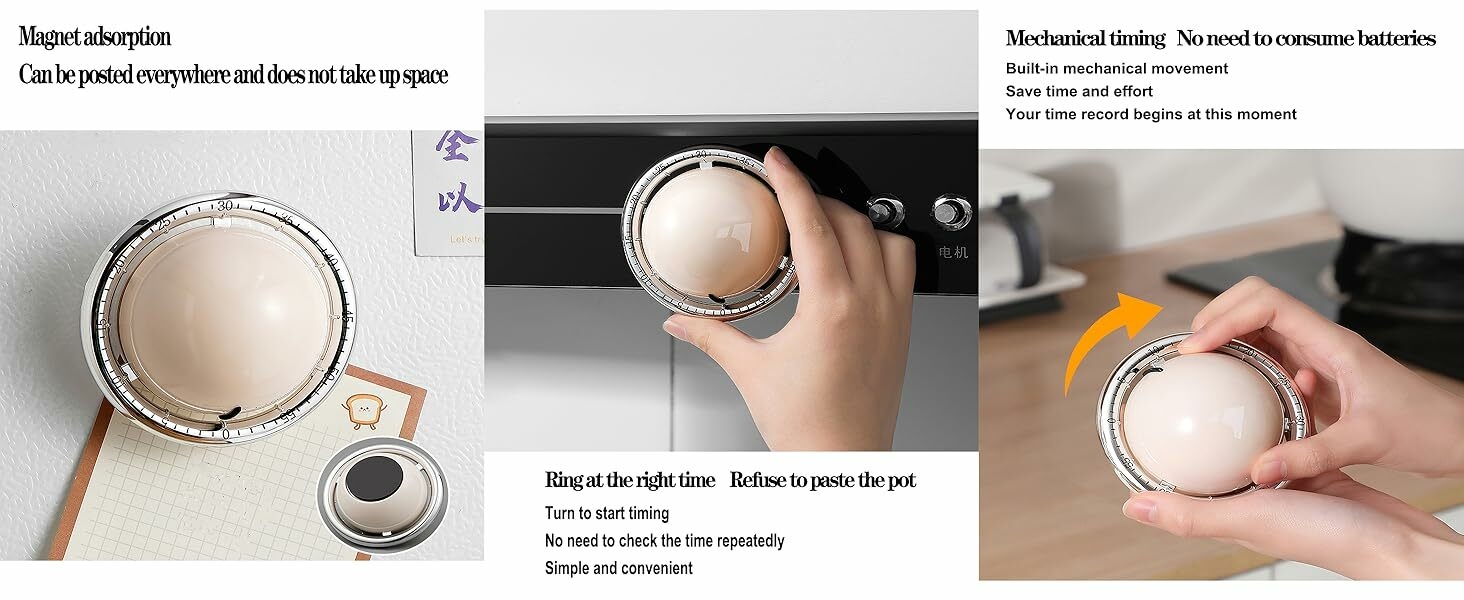 Mechanical timing   No need to consume batteries