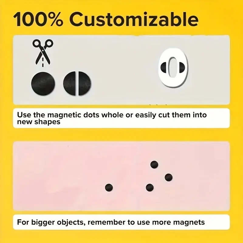 versatile use peel stick magnetic dots 0 8 x 0 8 self adhesive for photos crafts more easy to use durable 70 30 piece details 0