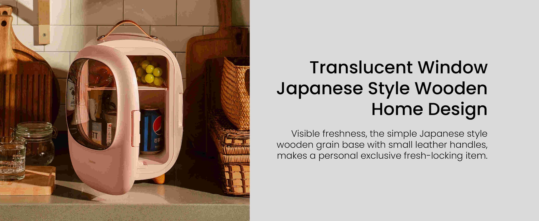 Baseus Portable Refrigerator for Car, Mini Makeup Fridge, 8L 60W