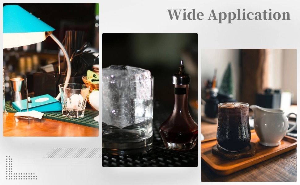 Making them ideal for both commercial bars and home settings