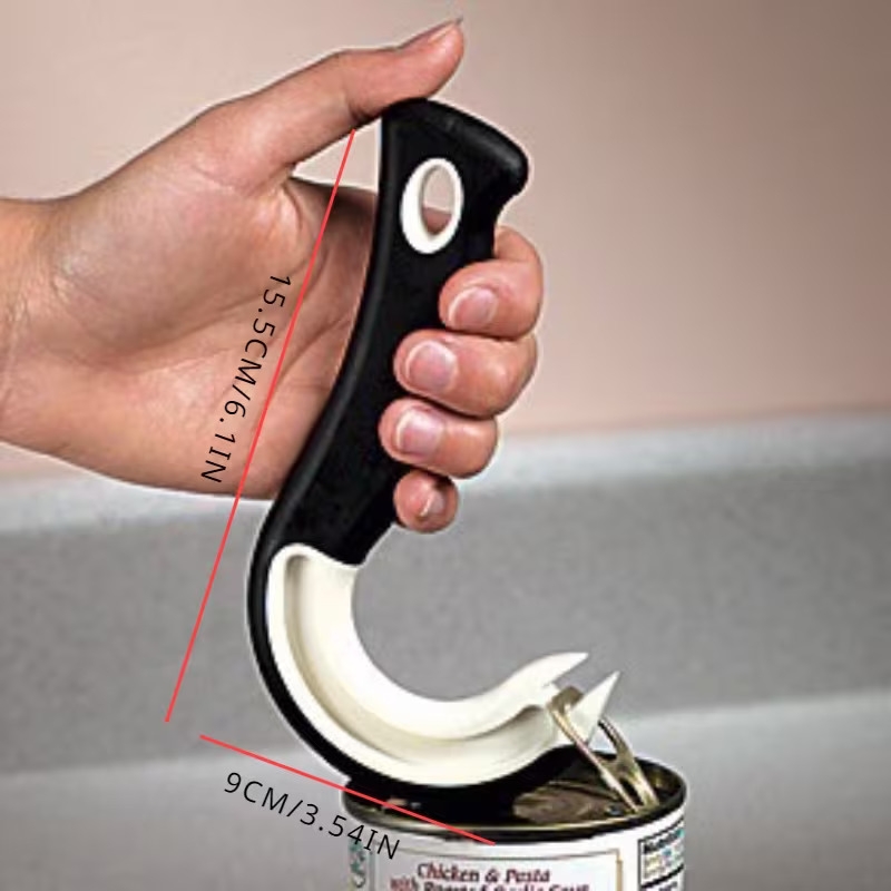 1pc can opener hook shaped can opener must have household kitchen bottle opener can openning tool for   household chrismas party supplies kitchen stuff kitchen accessories Product details 5