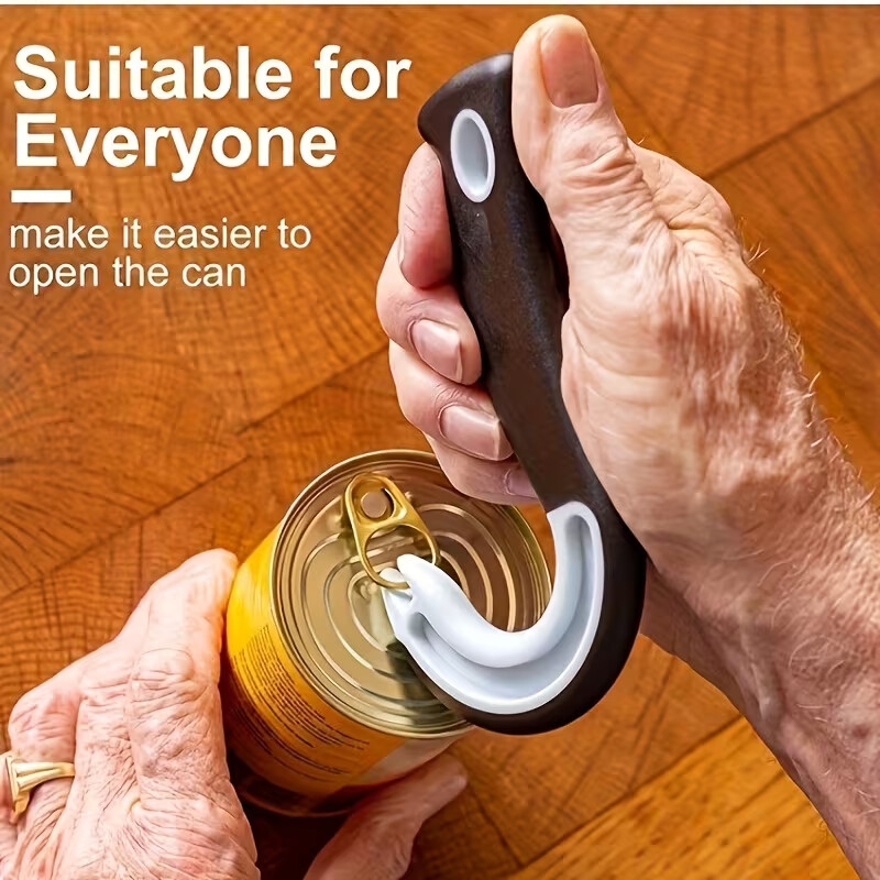 1pc can opener hook shaped can opener must have household kitchen bottle opener can openning tool for   household chrismas party supplies kitchen stuff kitchen accessories Product details 2