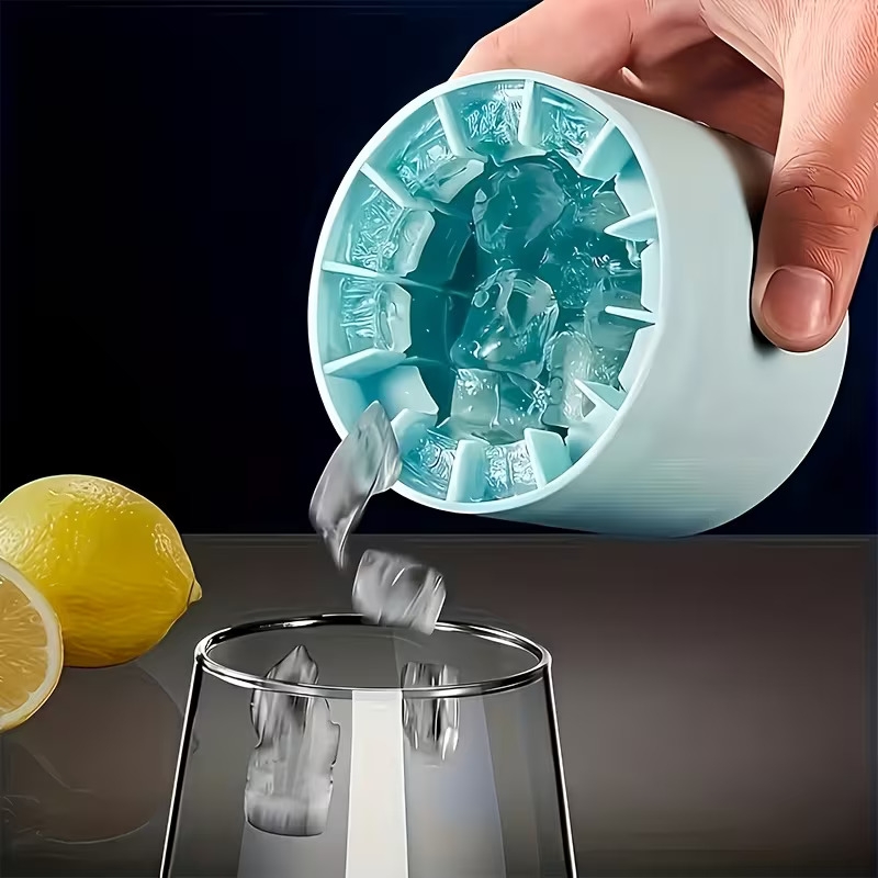 silicone cube of ice mold ice and perfectly shaped ice cubes to 60 kitchen supplies household kitchen refrigerator additions refrigerator storage boxes and storage refrigerator organizers Product details 3