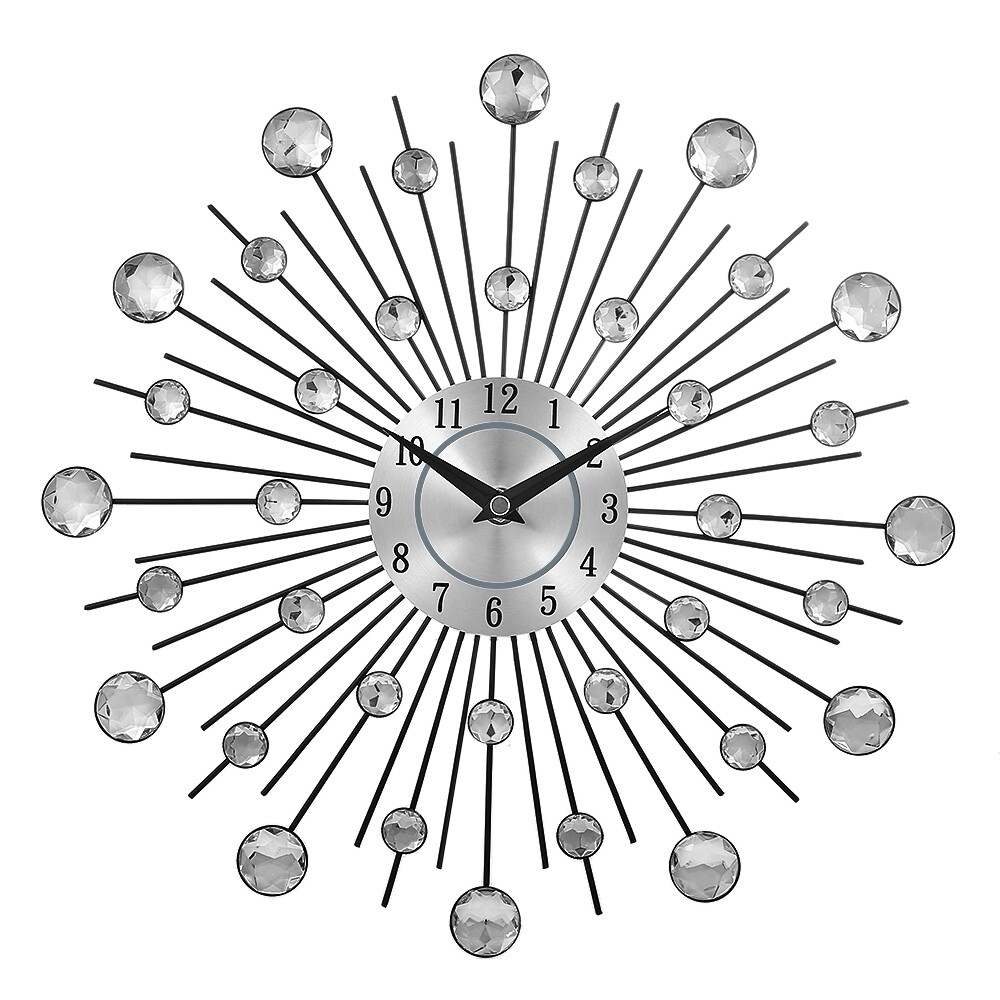 DIY mirror wall clock home decoration wall stickers still life quartz living room wall clock  Metal Wall Clocks Home Art Decor