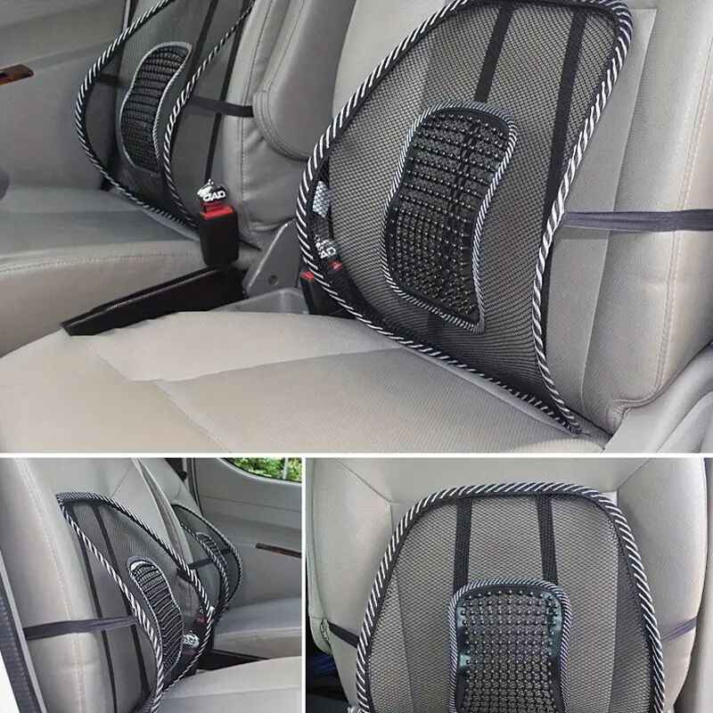 2pcs mesh back lumbar support     support seat cushion with breathable mesh for office chairs gaming chair car truck suv     and   posture details 7