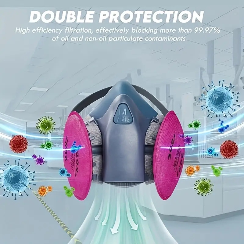 2091 p 100 particle filter, 2pcs 2091 p 100 particle filter mounted on filter replacement suitable for 6000 6200 6800 7000 ff 4 suitable for filtering solid particles dust asbestos details 1