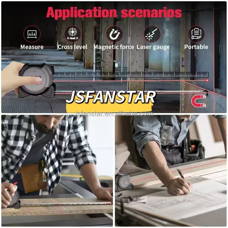 New Multifunction High Precision 40m Pocket Accuracy Best Brand Digital Laser Meter 3in1 Distance Measure