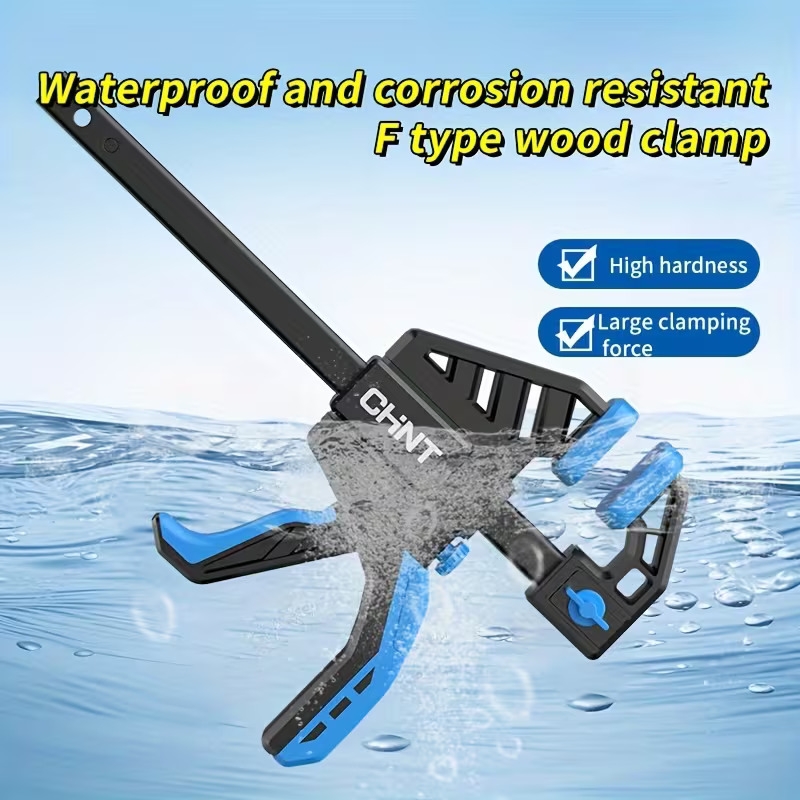 one 6 inch 8 inch 12 inch 18 inch 24 inch 30 inch 36 inch trigger type f clamp high hardness dual purpose woodworking clamp rotary quick extrusion clamp thickened and durable heavy woodworking work fixture 6