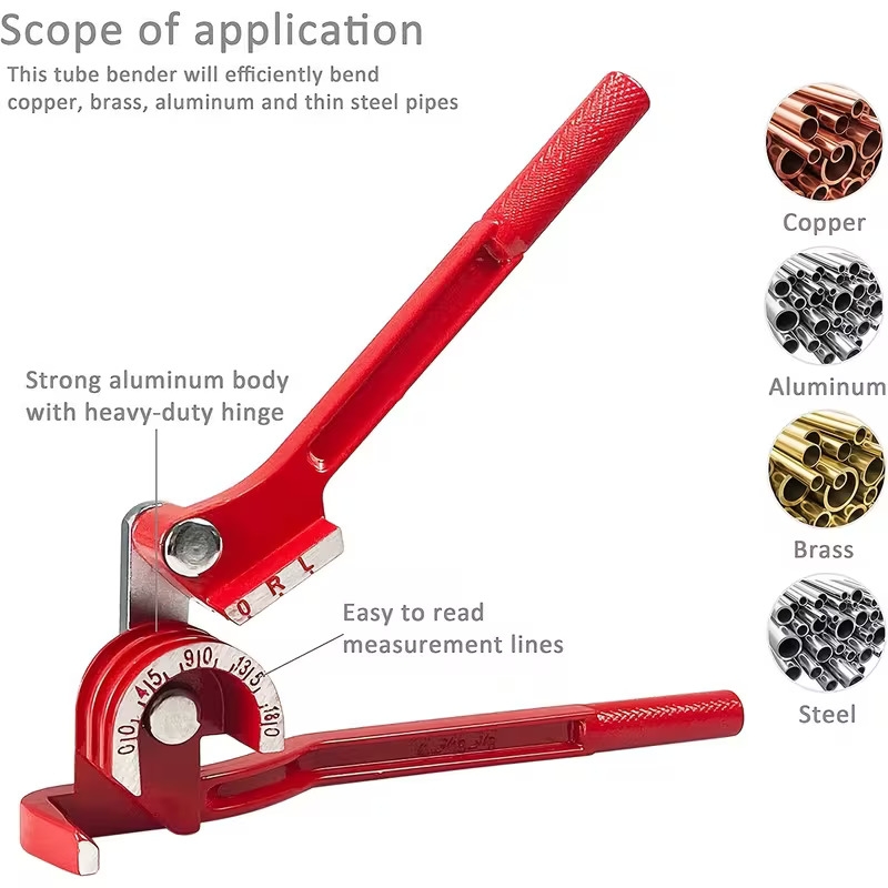 manual tube pipe bender bend aluminum pipes with ease Product details 4