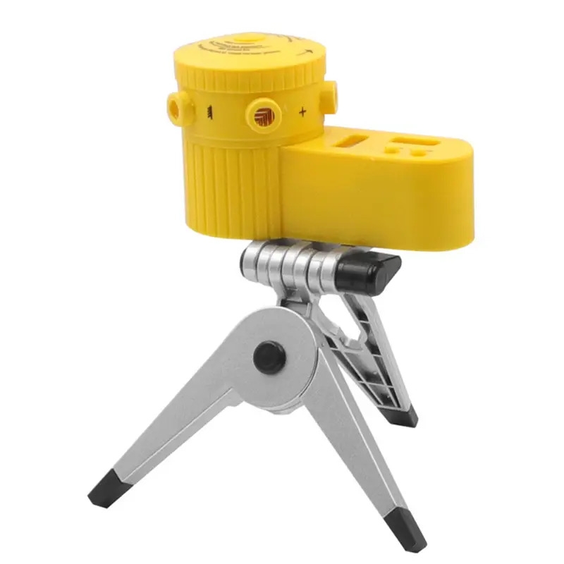 1pc multifunction cross line laser level ertical horizontal vertical line equipment measuring with tripod laser trena level tools four in one household level ruler laser details 10