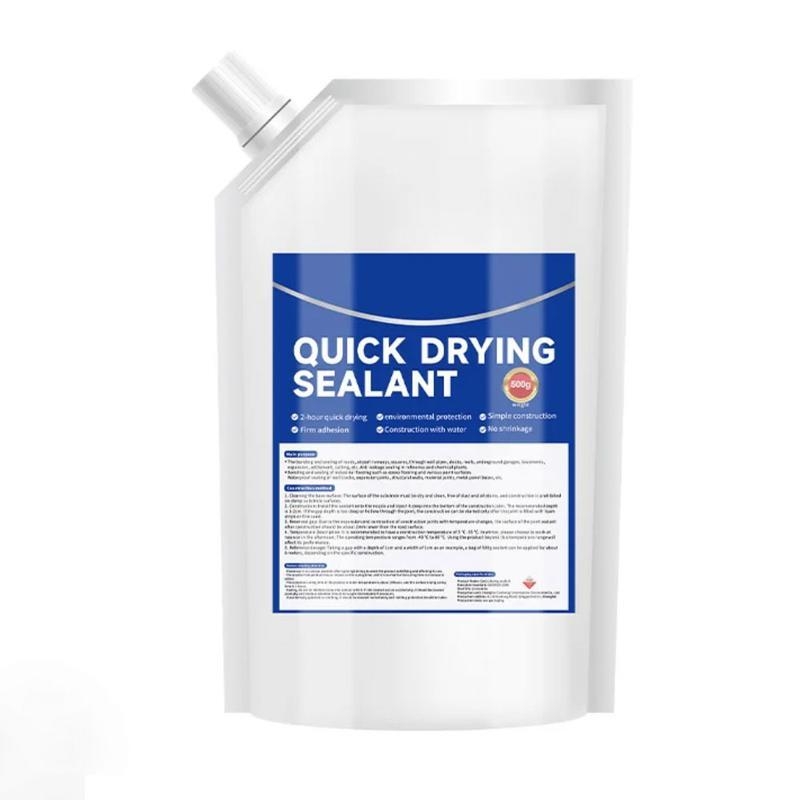 Concrete Caulking Adhesive, Concrete Sealant Waterproof Repair, Concrete Crack Filler, Outdoor Concrete Quick Dry Adhesive, 200/500g Resist Base Surface Cracking Strong Bonding
