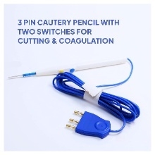 Electrosurgical pencils during electrosurgery procedures to fulgurate, coagulate, cut