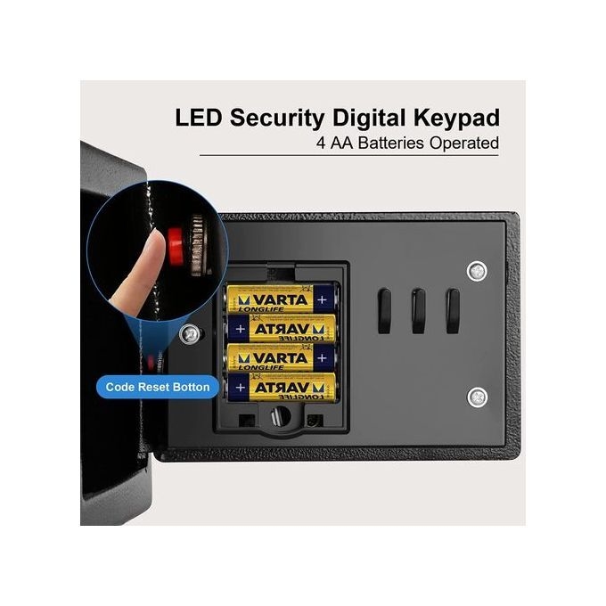 product_image_name-Generic-Electronic Safe Box With Keypad & Keys, Money Lock Boxes, Safety Boxes-5