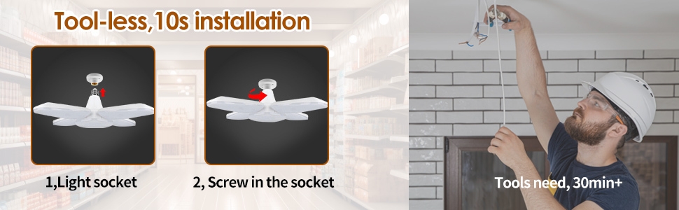 Led Garage Ceiling Lighting