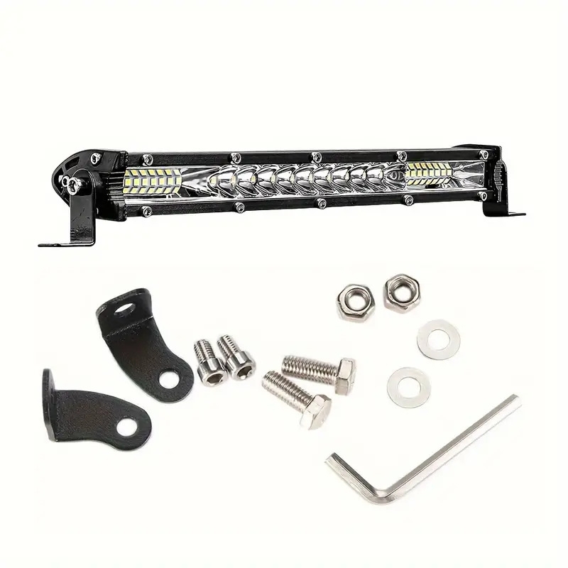 10inch   led driving offroad light bar spot flood combo work truck suv atv 10inch bl100 8