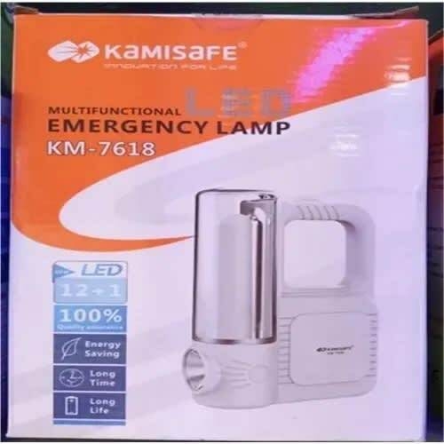Buy Kamisafe Km-7618 Rechargeable Emergency Light - 4000mAh