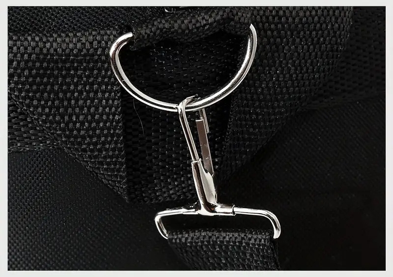 1pc waterproof folding portable travel bag with wheels multilayer large capacity trolley suitcase bag lightweight business duffel bag details 14