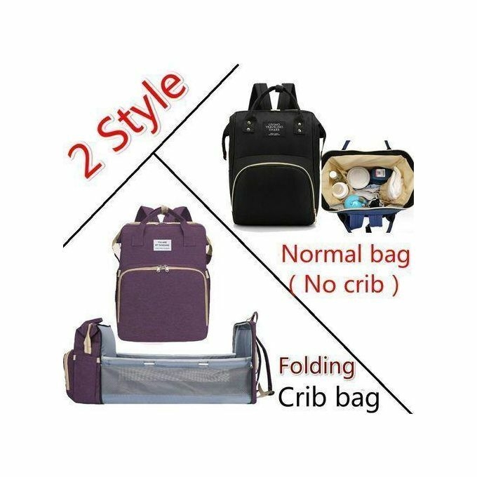 product_image_name-Generic-Diaper Bag For Baby Care Kits Bed Backpack-3