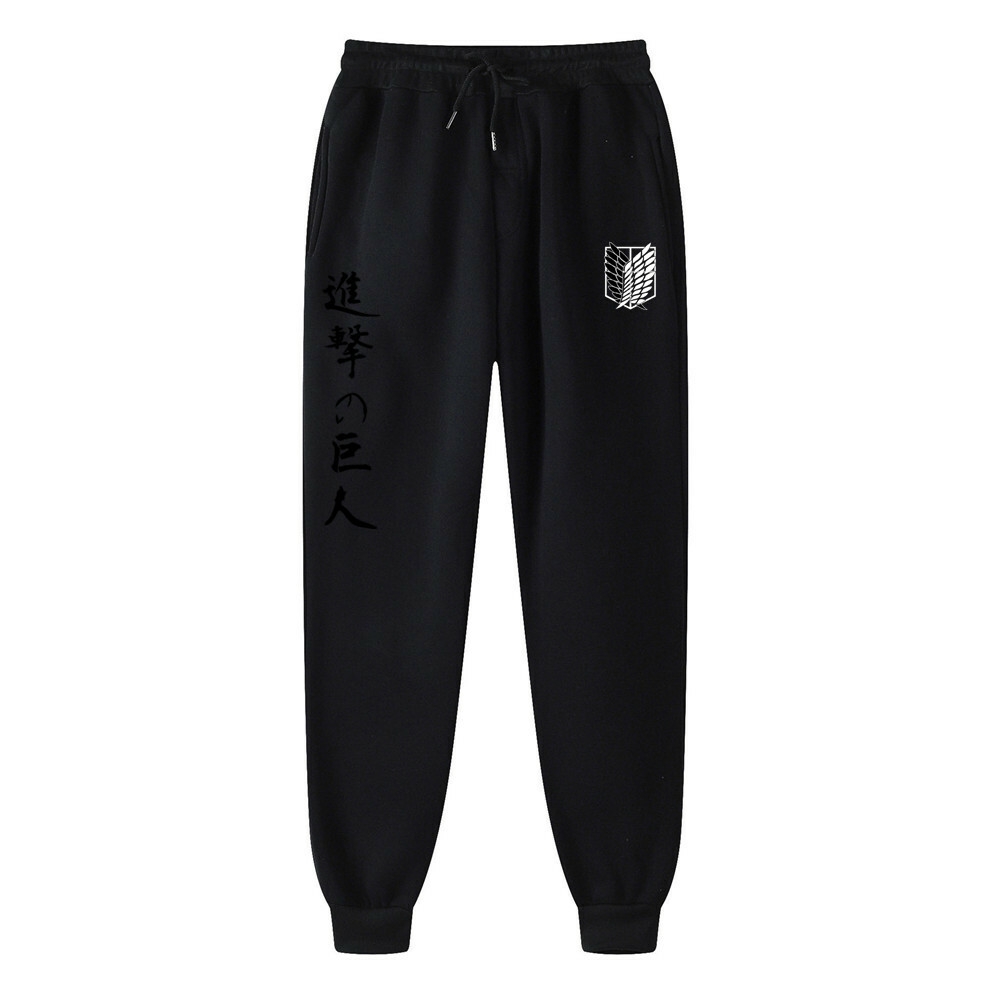 Details of Anime Attack On Titan Printed Men's Joggers Brand Man Casual  Trousers Sweatpants Fitness Workout Running Sporting Pants Clothing