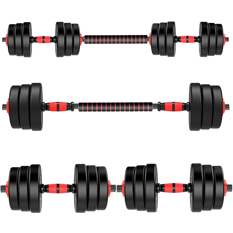 10kg 20kg 30kg 40kg 50kg Hot Sale All-purpose Vinyl Coated Cheap Gym Weights Dumbbell Set sitness Equipment Free Logo Custom