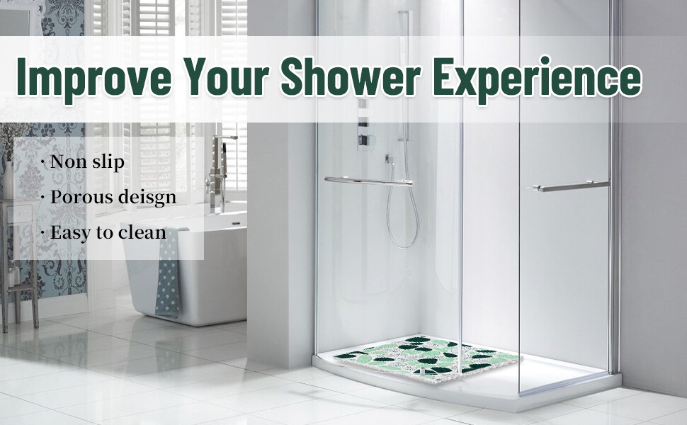 square shower mat bath mat for inside shower loofah walk in shower mat green bathroom cushion pad