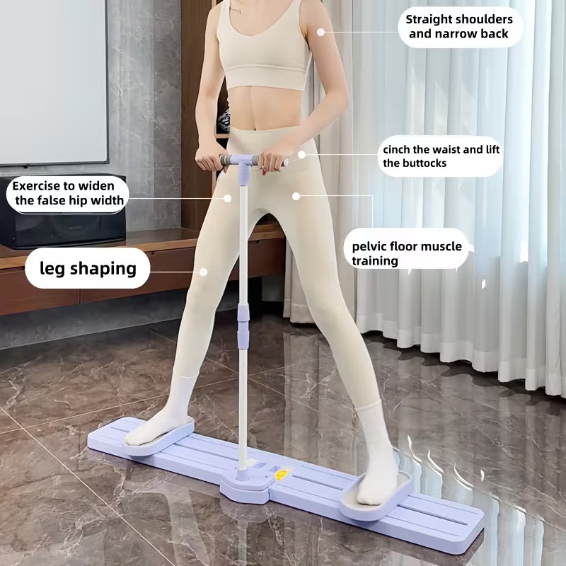 multifunctional fitness board full body   ski machine pilates board a 2 in 1 leg workout equipment an adjustable ski     leg strength training waist thigh pelvic and hip muscle workout and body reshaping ski   Product details 8