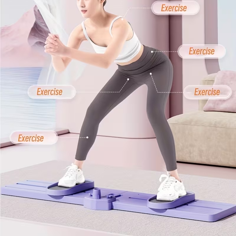 multifunctional fitness board full body   ski machine pilates board a 2 in 1 leg workout equipment an adjustable ski     leg strength training waist thigh pelvic and hip muscle workout and body reshaping ski   Product details 10
