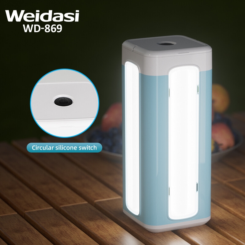Outdoor LED Emergency Lamp Lithium Battery Rechargeable Led Portable  Emergency Light