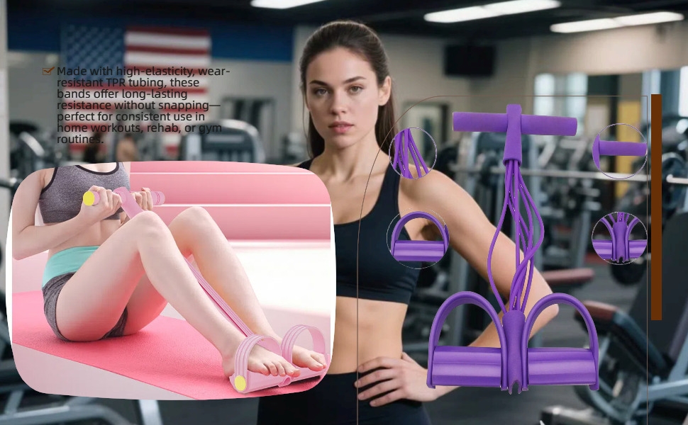  Fitness Resistance Bands 