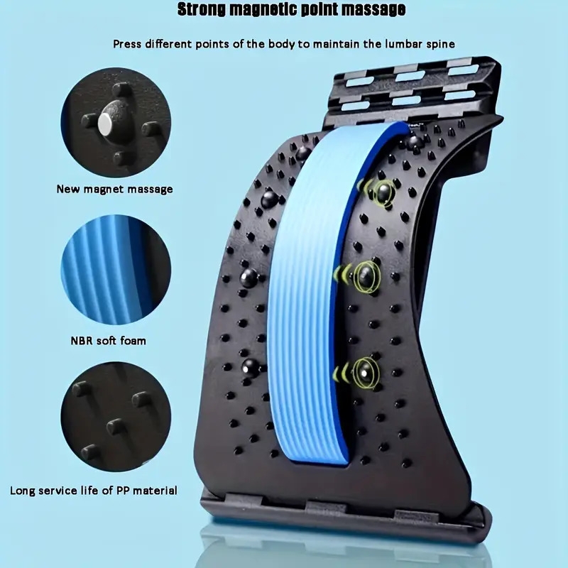 back stretcher neck massager posture corrector back massage board details 1