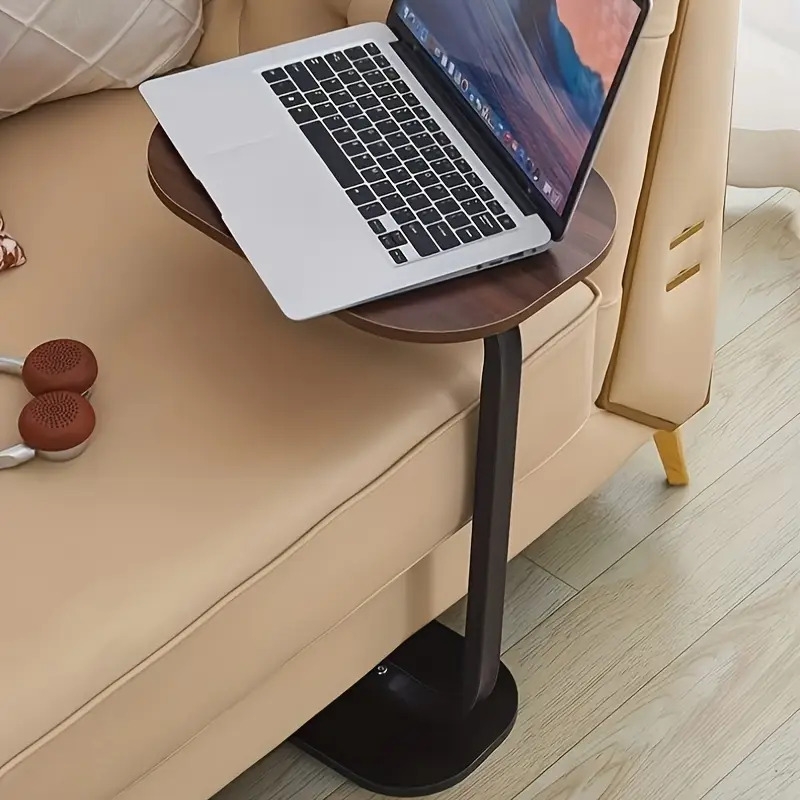 多功能电脑桌 -,简易办公桌,完美适用于笔记本电脑、学习、办公室或床边使用,可放置书本、水杯、食物 商品详情 2