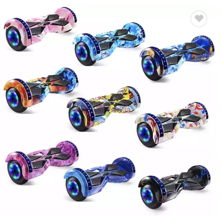 EU Stock 350W Hoverboard With 6.5/8/10 Inch Motors 350W App Control 36V Electric Overboard for Children 350W Smart Sensor