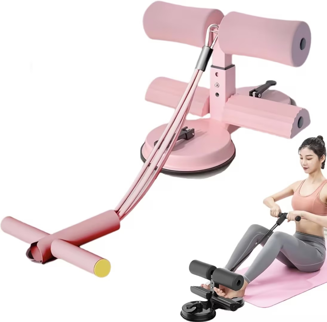 腹肌训练辅助器，可调节仰卧起坐健身器材，男女通用家用腹肌锻炼器械 商品详情 6