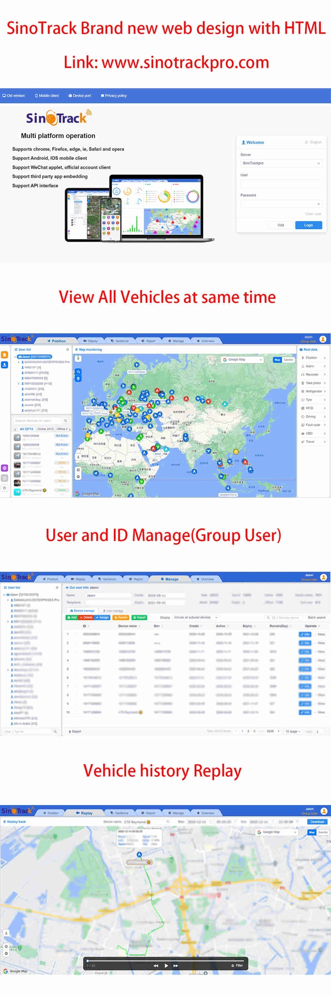 SinoTrack Free Installation ST-915 10000 MAh Anti Theft Wireless GPS Tracker With Professional Technical Support