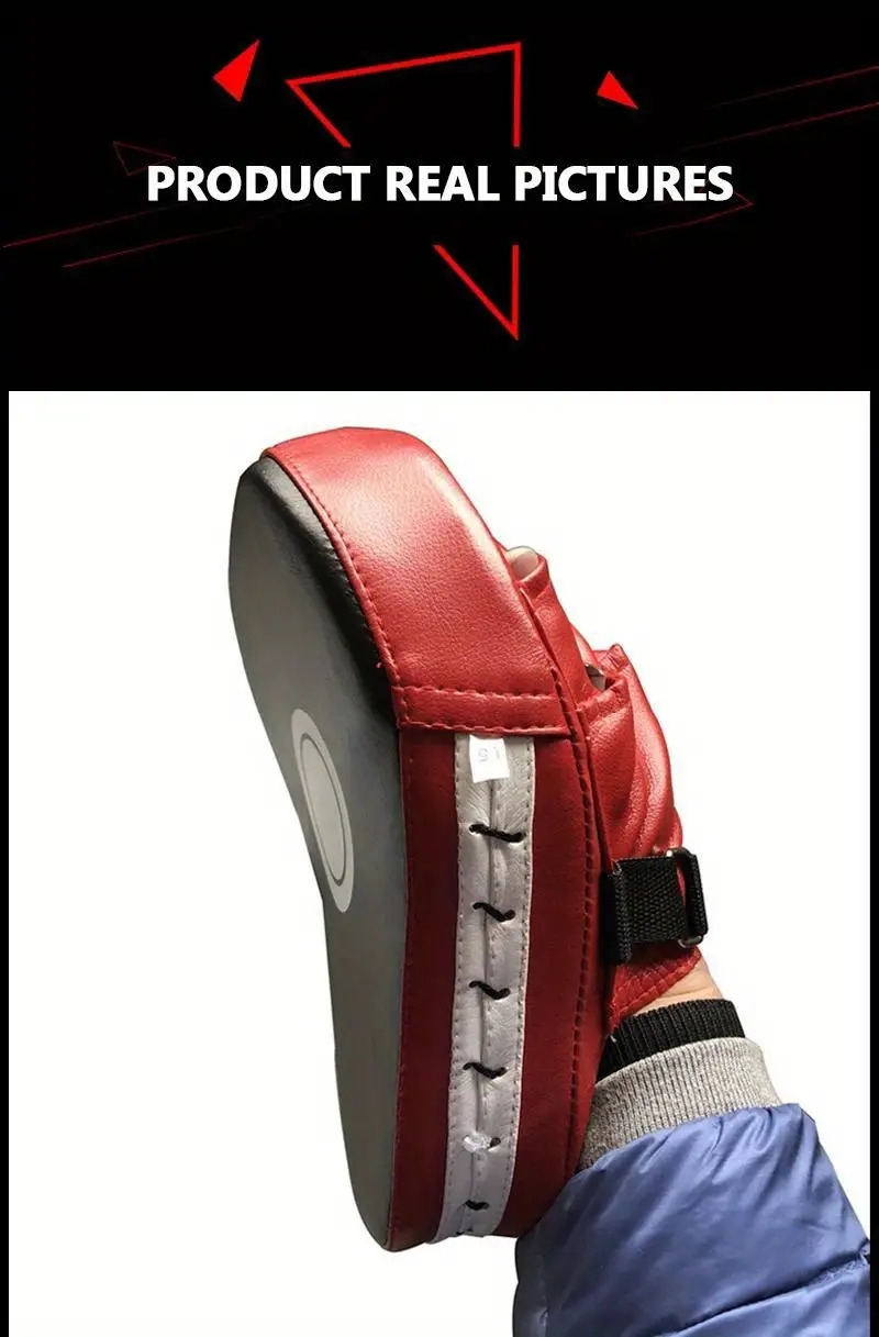 curved punching mitts boxing pads hand target boxing gloves training focus pads for kickboxing muay thai martial art details 4