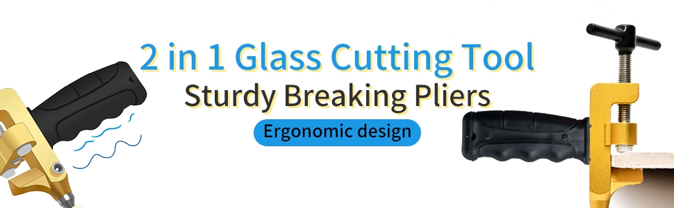 2 in 1 Glass Cutting Tool Kit