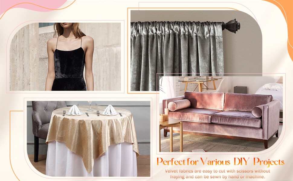 Velvet Upholstery Fabric