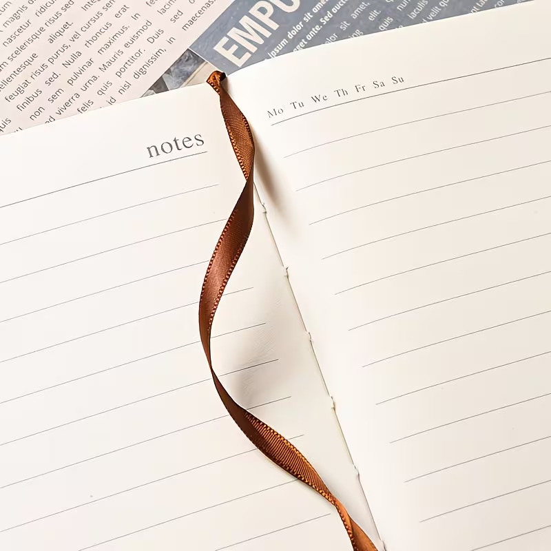 1pc notebook set pen refill and set options meeting minutes book notepad cover feel and color changing pu material 100 pages inside a5 work notepad gift box set teachers day gift Product details 5