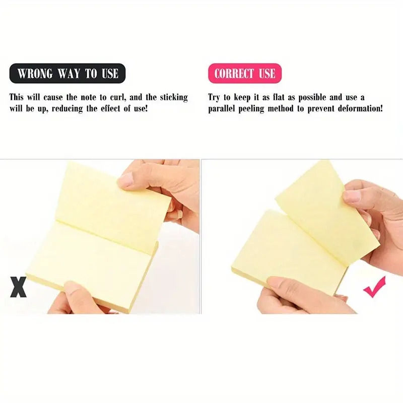 multicolor sticky note set color memo pads with faux leather packing box colored divider self stick notes pads bundle with calendar for office school home details 4
