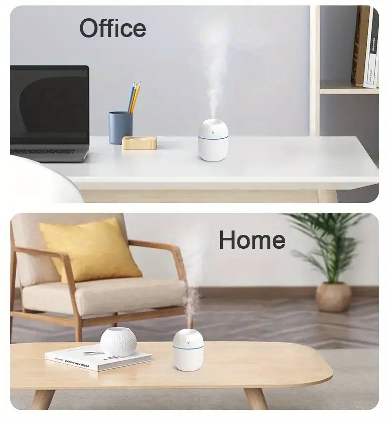220ml large volume egg humidifier usb car desktop aromatherapy machine with intelligent power outage anti drying burning features details 1