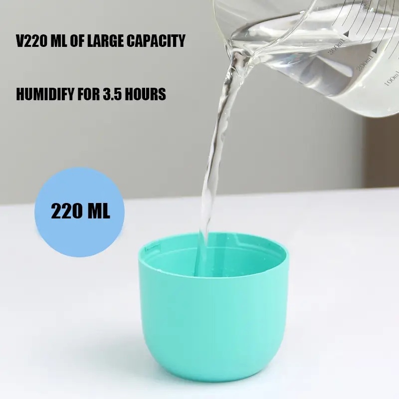 220ml mini ultrasonic air humidifier usb with led lamp details 5