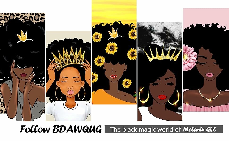 Melanin Goddess MThe One and Only Black Queen Fashion Design akeup Mag