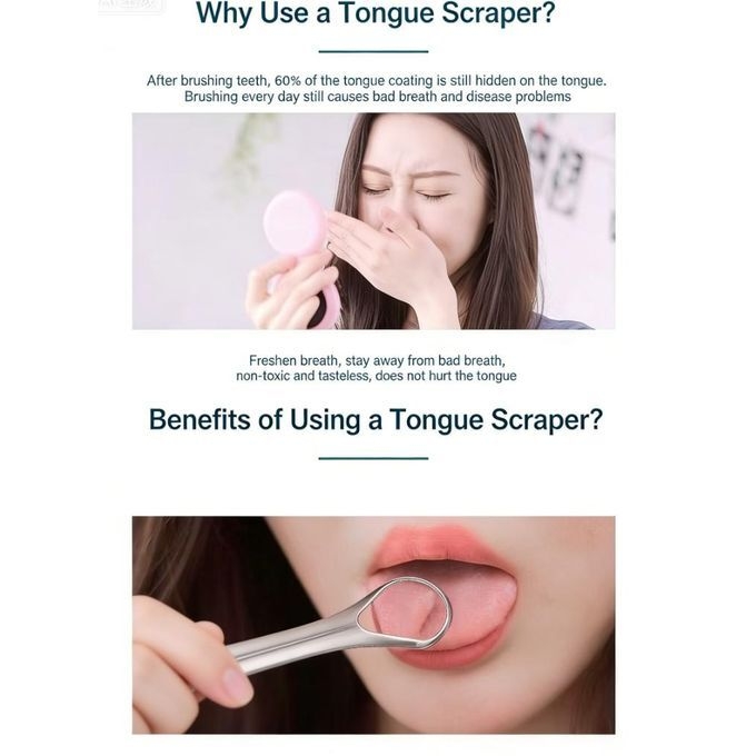 product_image_name-Generic-Ensemble de grattoirs à langue nettoyeur de langue argenté (grande boîte en fer)-2