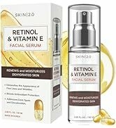 Skin 2.0 Retinol & Vitamin E Face Serum - 1.69 Fl. oz, Cruelty-Free, Reduces Acne Scars, Wrinkles...