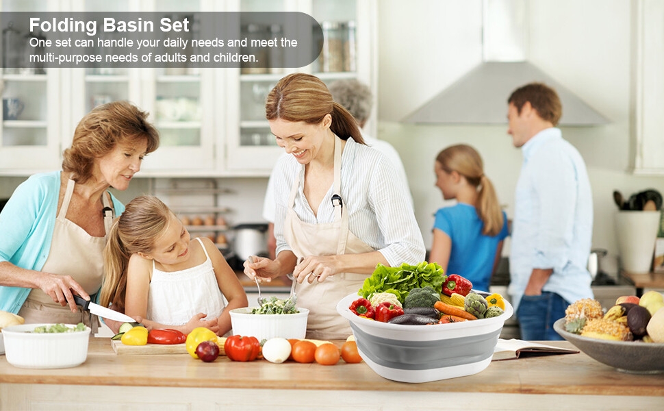 collapsible dish tub  collapsible wash basin