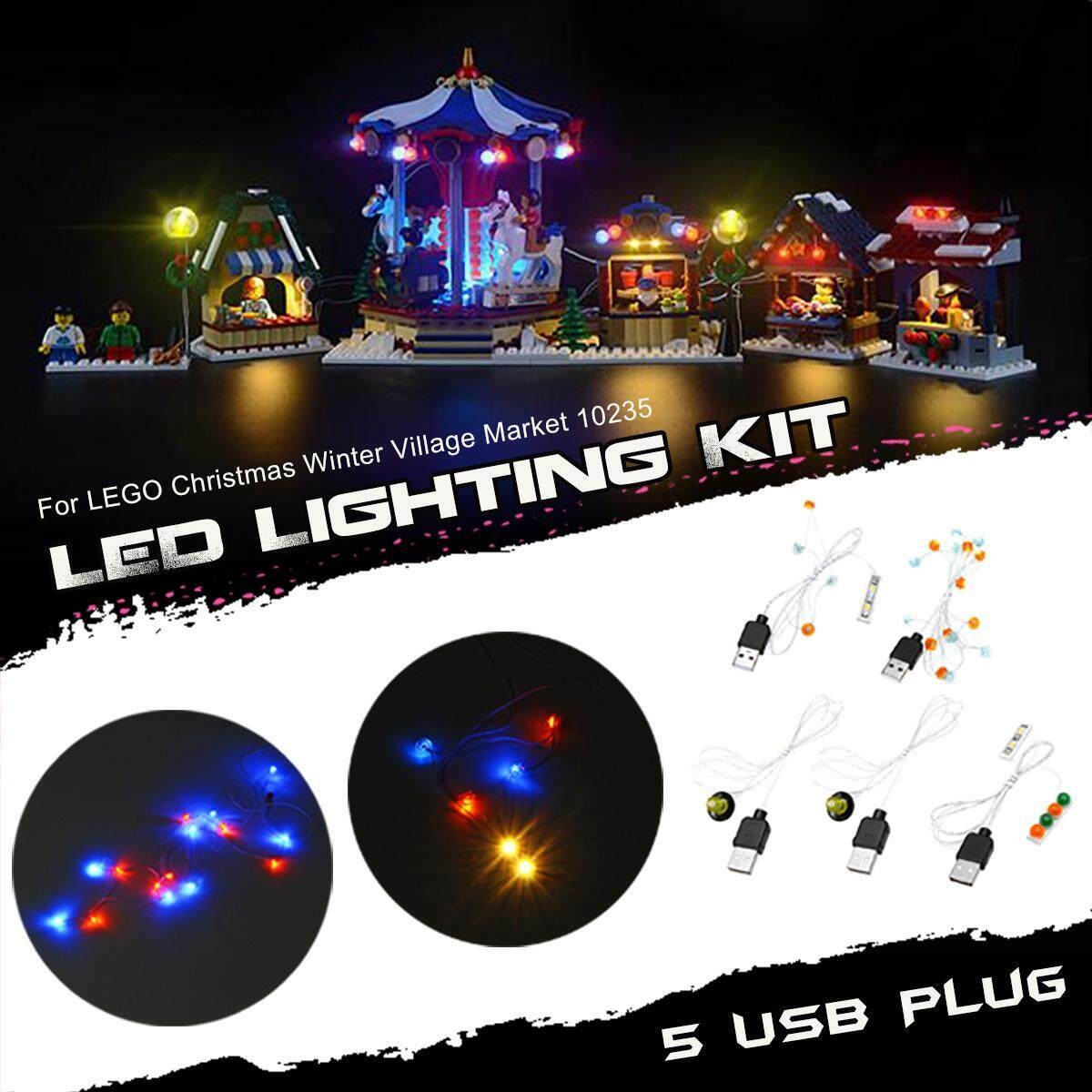 LED Lighting Kit for Winter shops Village Market 10235