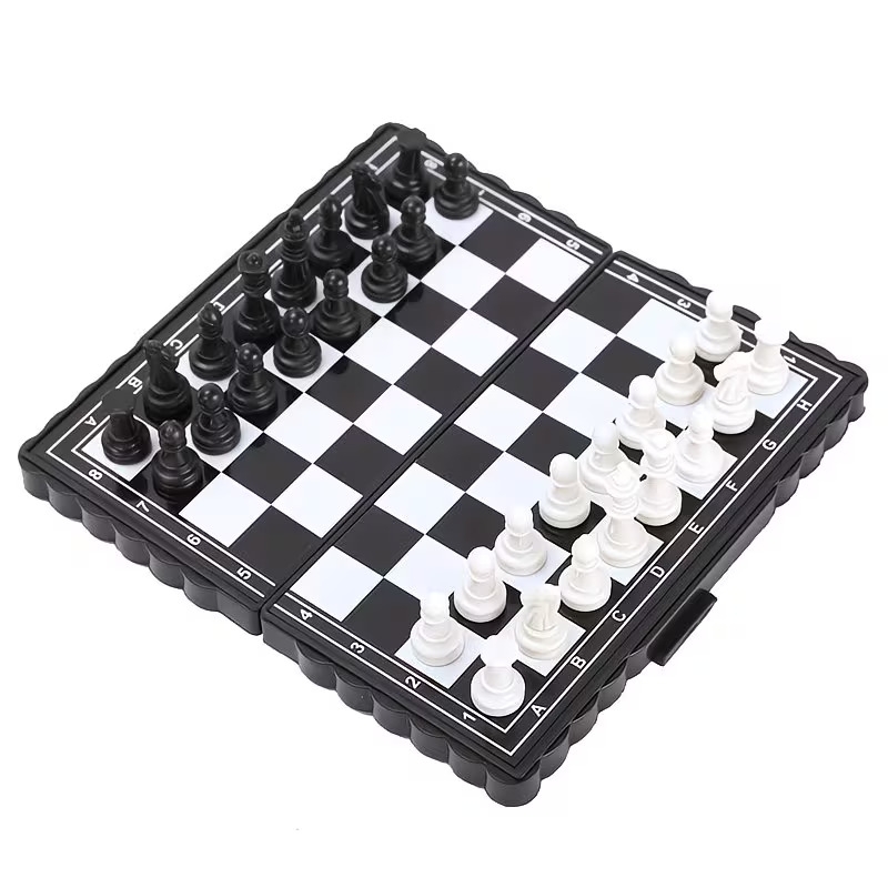 1个 迷你便携式折叠国际象棋休闲娱乐活动 商品详情 7
