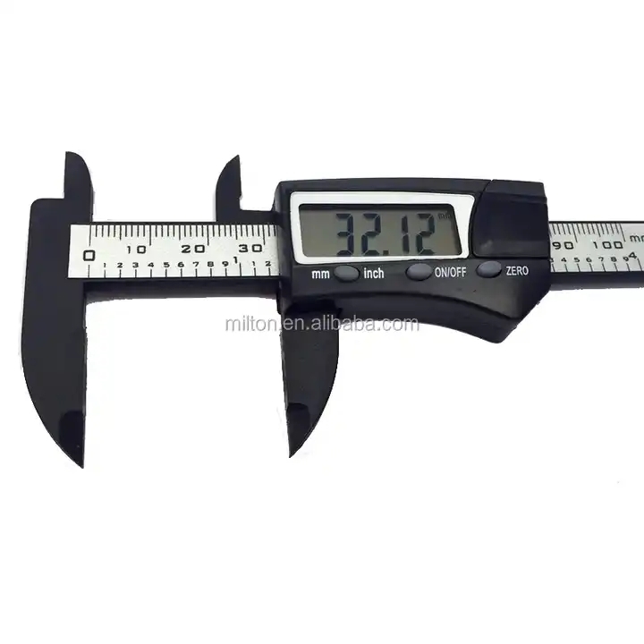 Super LCD 0-100MM 4inch Mini Digital Caliper Electronic Plastic Vernier Caliper