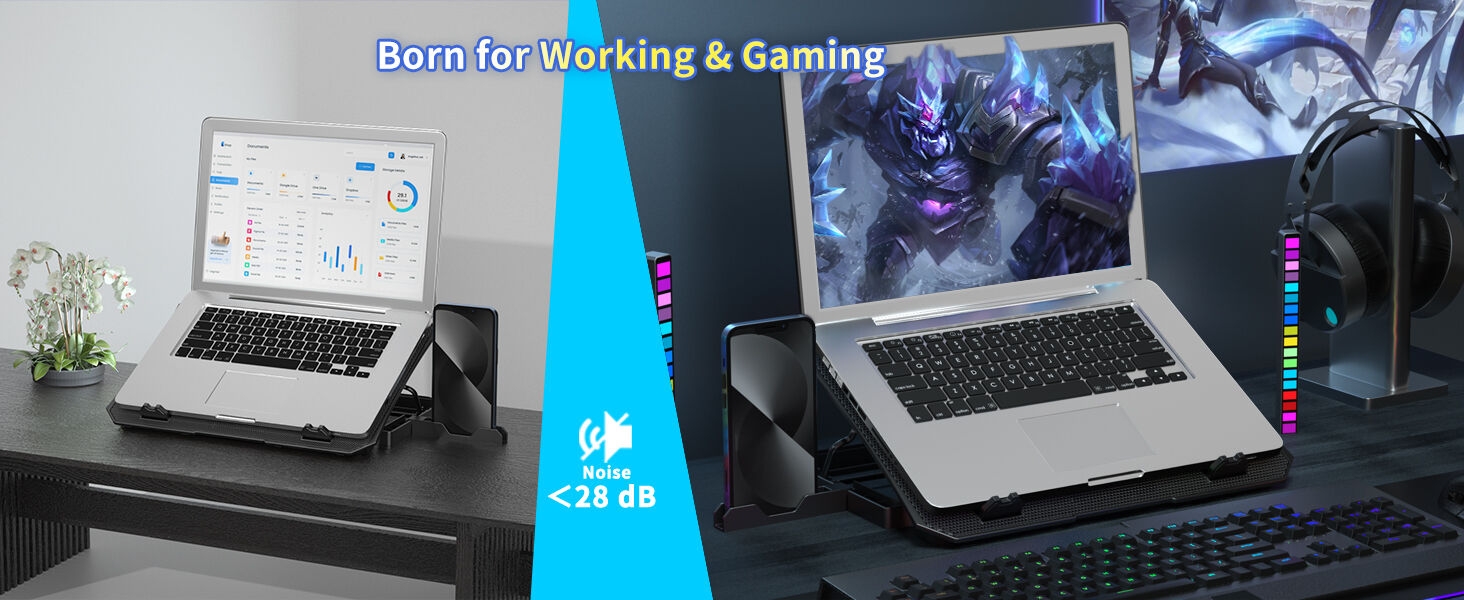 cooling pads for working and gaming